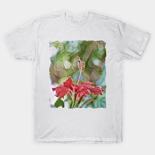 Tropical Hibiscus Flower T-Shirt
